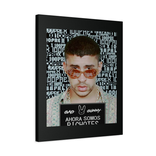 Bad Bunny X 100Pre Bichotes Reggaeton Regueton Canvas Print Poster