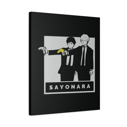Banana Fish Pulp Fiction Sayonara Manga Canvas Print Poster