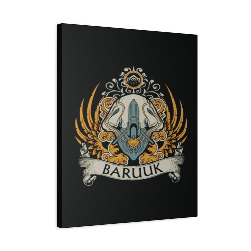 Baruuk Circle Logo Warframe Canvas Print Poster
