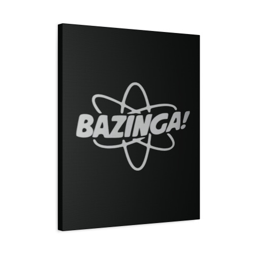 Bazinga Particle Canvas Print Poster