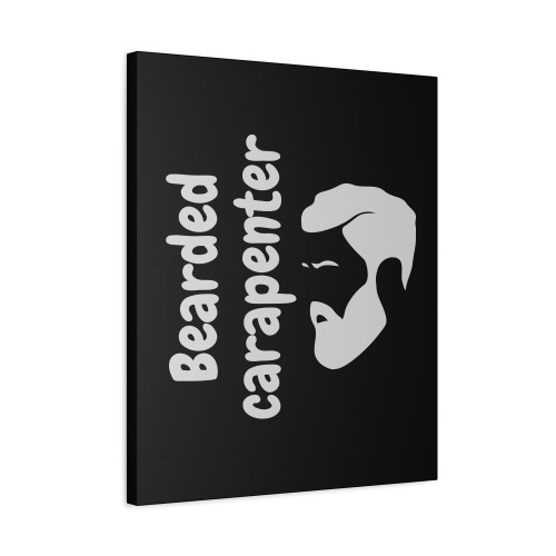 Bearded Carpenter Canvas Print Poster