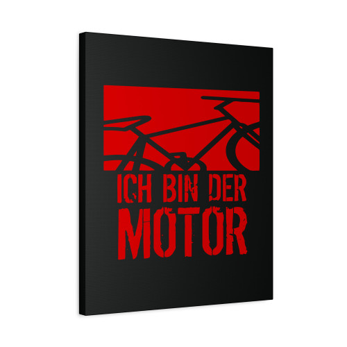 Bicycle I Am The Engine Canvas Print Poster