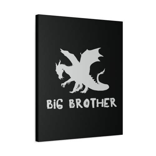 Big Brother Dragon Canvas Print Poster