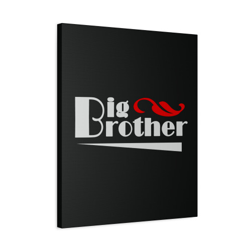 Big Brother Red Canvas Print Poster