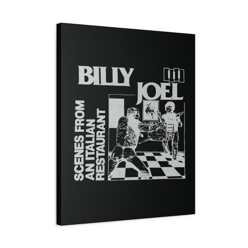 Billy Joel Tour Vintage Retro Band Concert Canvas Print Poster