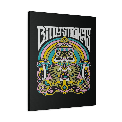 Billy Strings Frog Canvas Print Poster