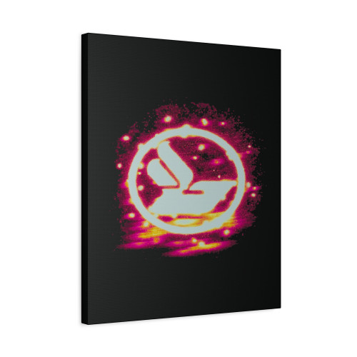 Bjork Homogenic Spray Paint Logo Vintage Canvas Print Poster