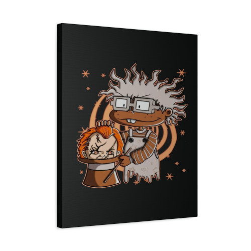Black Magic Chuckie Rugrats Canvas Print Poster
