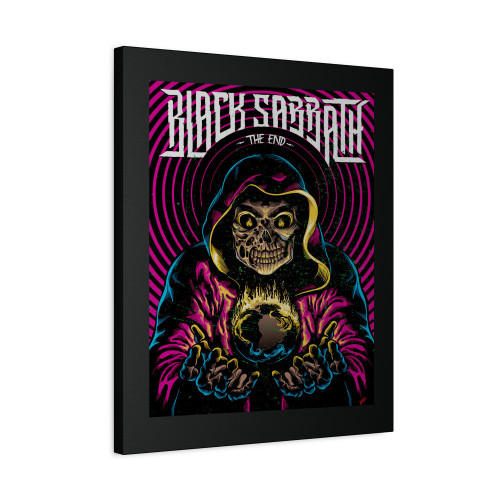 Black Sabbath The End Tour Ozzy Osbourne Canvas Print Poster