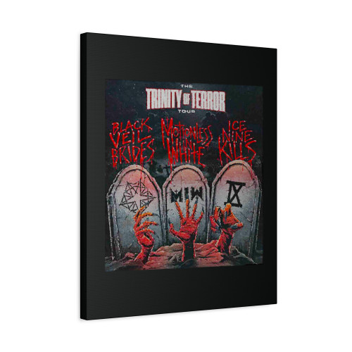 Black Veil Brides Motionless In White Ice Nine Kills Canvas Print Poster