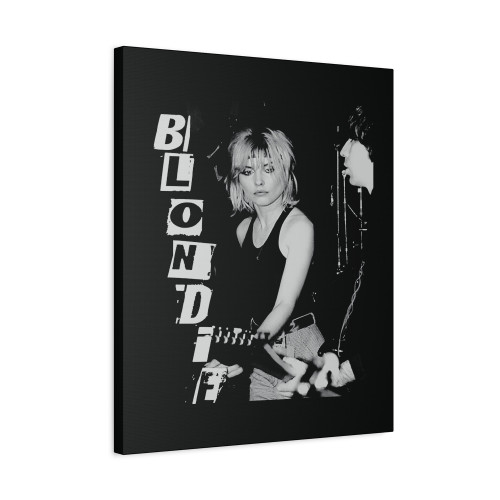 Blondie Live Canvas Print Poster