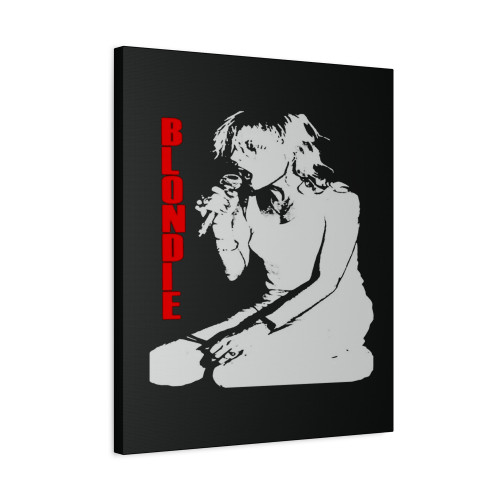 Blondie Punk Wave Canvas Print Poster