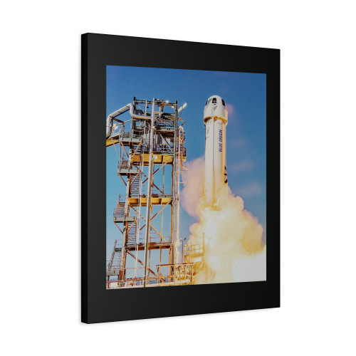 Blue Origin 3 Canvas Print Poster