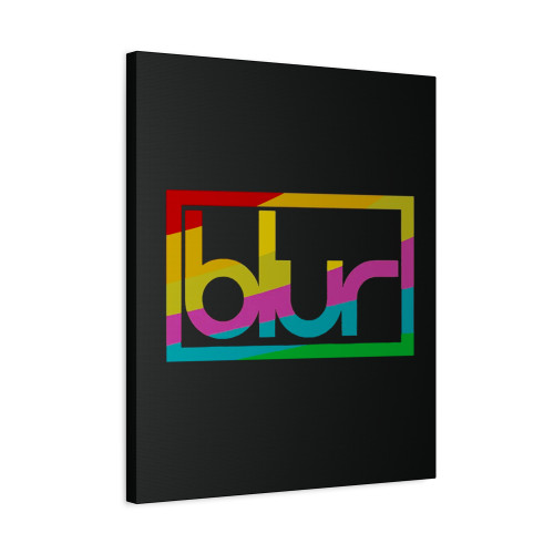 Blur Band Indie Gift Birthday Canvas Print Poster