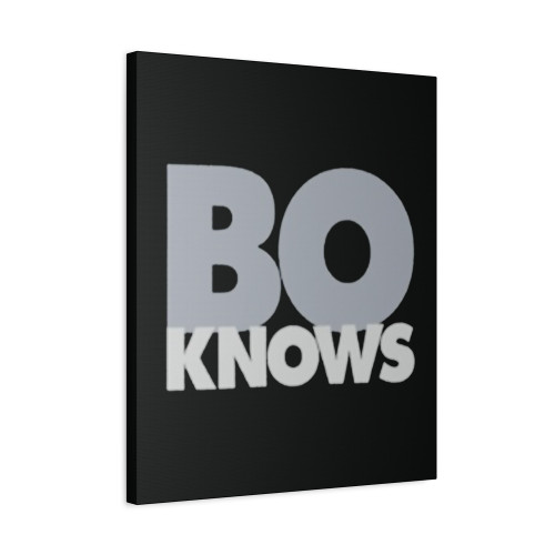Bo Knows 2  Canvas Print Poster