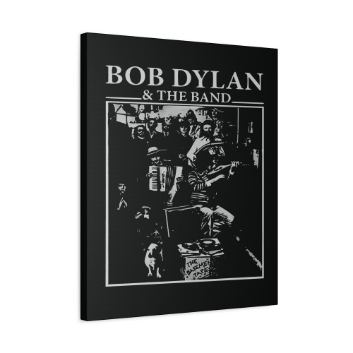 Bob Dylan Band Vintage Canvas Print Poster