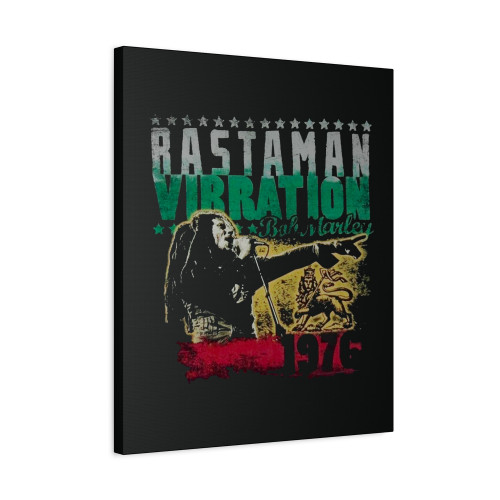 Bob Marley Vibration 1976 Canvas Print Poster