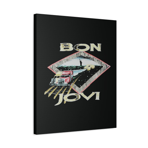 Bon Jovi 2 Canvas Print Poster