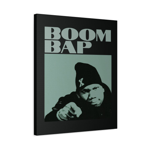 Boom Bap Canvas Print Poster