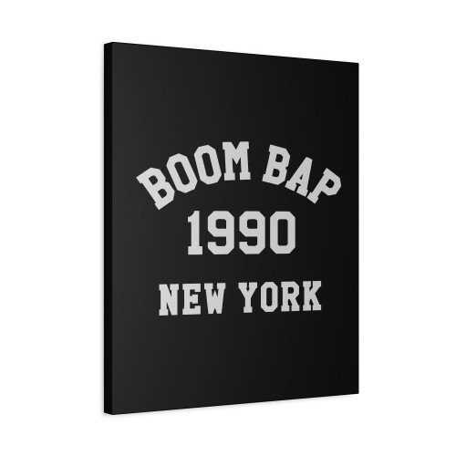 Boom Bap 1990 New York Canvas Print Poster