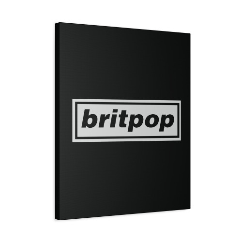 Britpop Canvas Print Poster