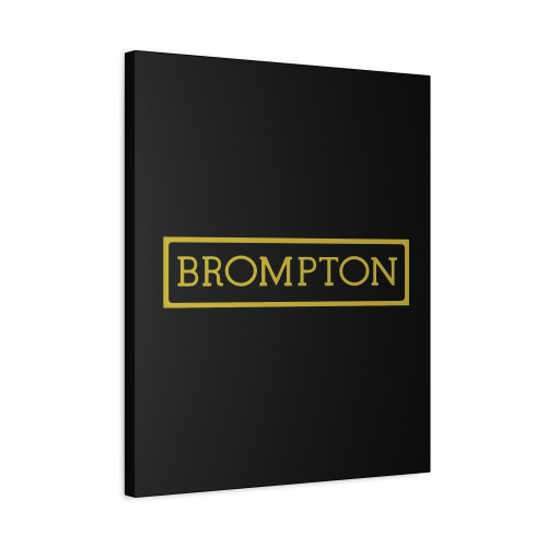Brompton Bicycle Canvas Print Poster