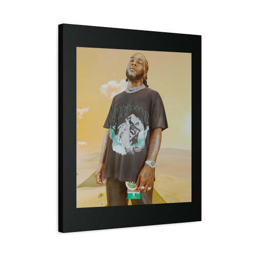 Burna Boy 2 Canvas Print Poster