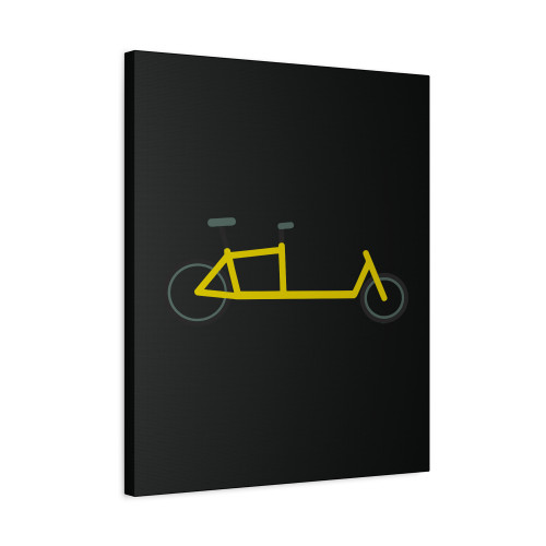Cargo Bike Canvas Print Poster