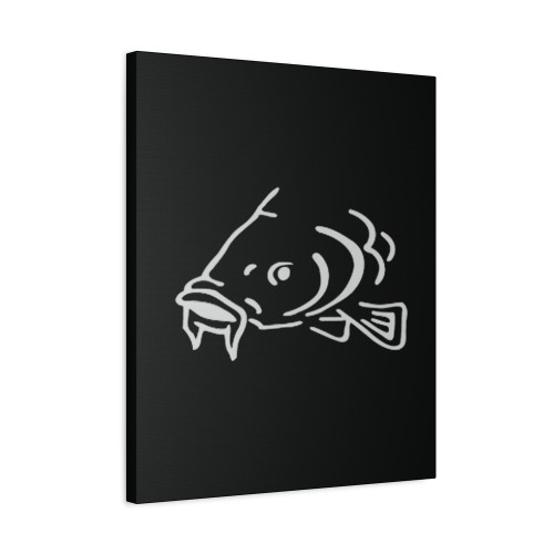Carp Fishing Canvas Print Poster