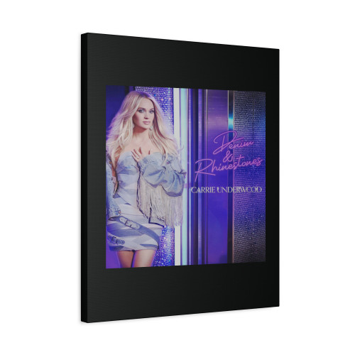 Carrie Underwood Denim And Rhinestones Tour 2022 Canvas Print Poster