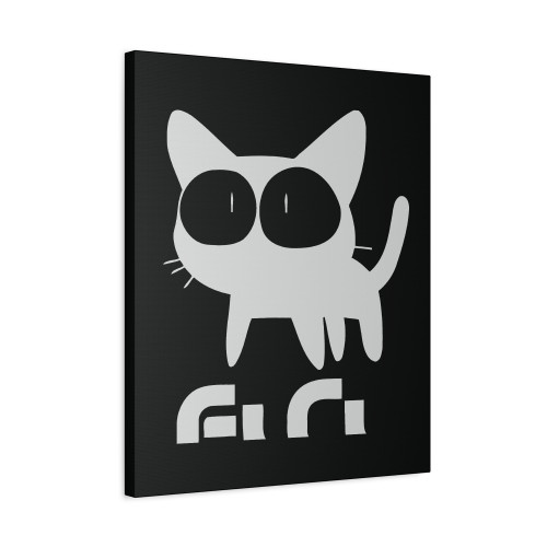 Cat Flcl Canvas Print Poster