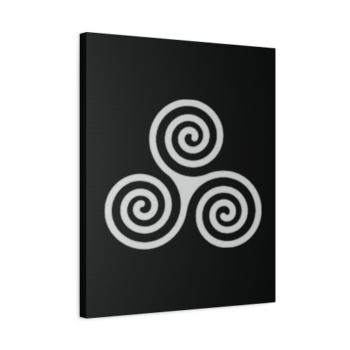 Celtic Spiral Canvas Print Poster