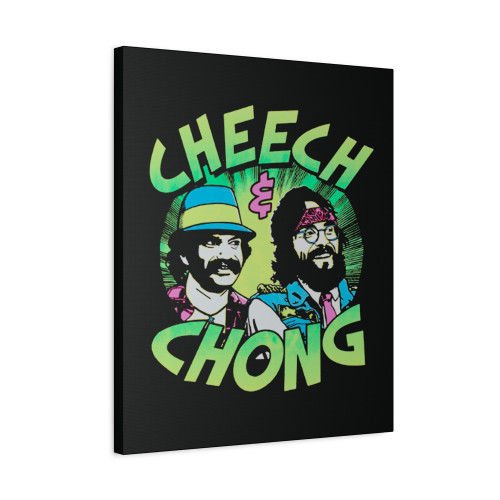 Cheech Chong Logo Canvas Print Poster