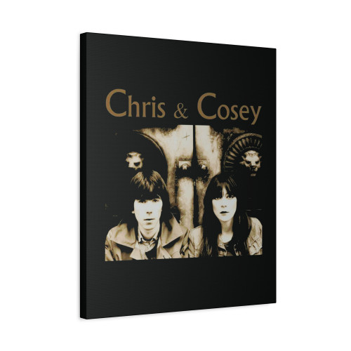 Chris And Cosey Canvas Print Poster