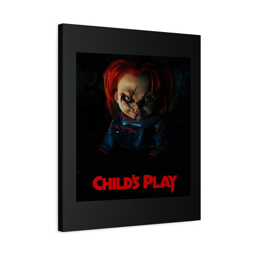 Chucky Halloween Childs Play Movie Horror Canvas Print Poster