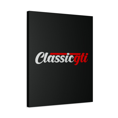 Classic Gti Piston Turbo Car Canvas Print Poster