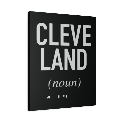 Cleveland American City Usa Cities Canvas Print Poster