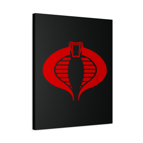 Cobra Command Red Logo Canvas Print Poster