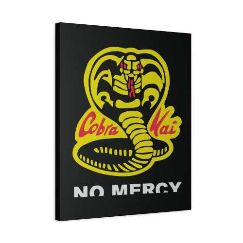 Cobra Kai No Mercy Canvas Print Poster