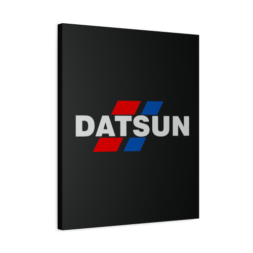 Datsun 610 510 Retro Logo Canvas Print Poster