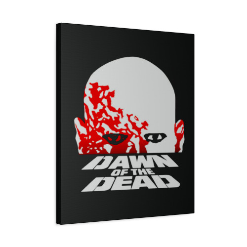 Dawn Of The Dead Movie Romero Zombie Canvas Print Poster