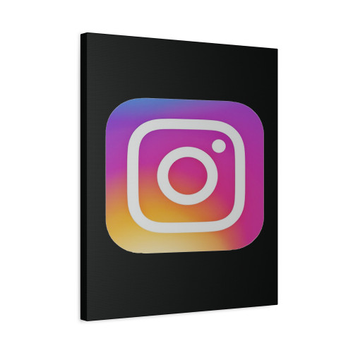 Instagram Canvas Print Poster