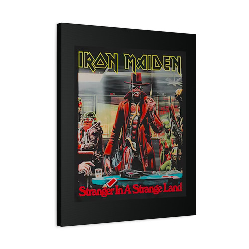 Iron Maiden Stranger In A Strange Land Canvas Print Poster