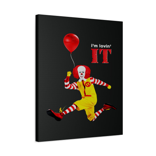 It I'm Lovin' It Canvas Print Poster