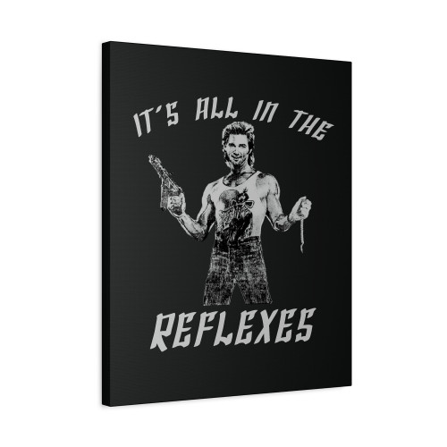 Jack Burton It's All In The Reflexes Canvas Print Poster