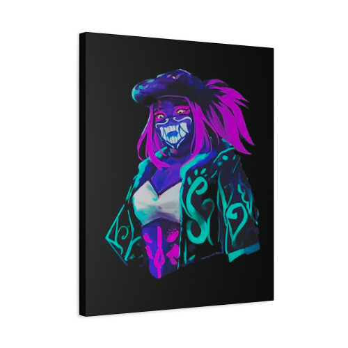 Kda Akali Xuan Wu Canvas Print Poster