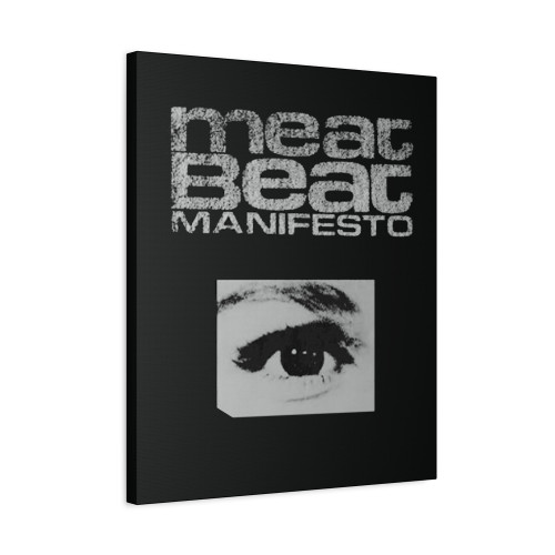 Meat Beat Manifesto Techno Canvas Print Poster