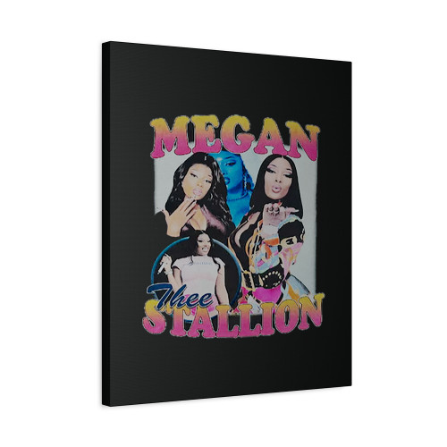 Megan Thee Stallion Art Love Logo Canvas Print Poster