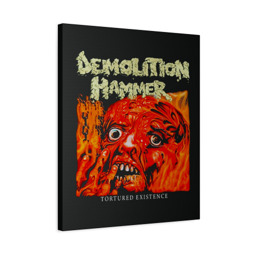 Demolition Hammer Tortured Existence Canvas Print Poster
