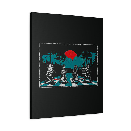 Demon Slayer Abbey Anime Abbey Road Canvas Print Poster